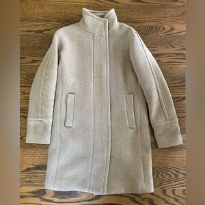 J.Crew stadium cloth coat size 00